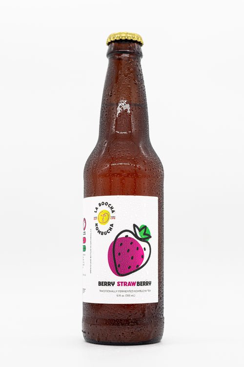 Berry Strawberry Kombucha
