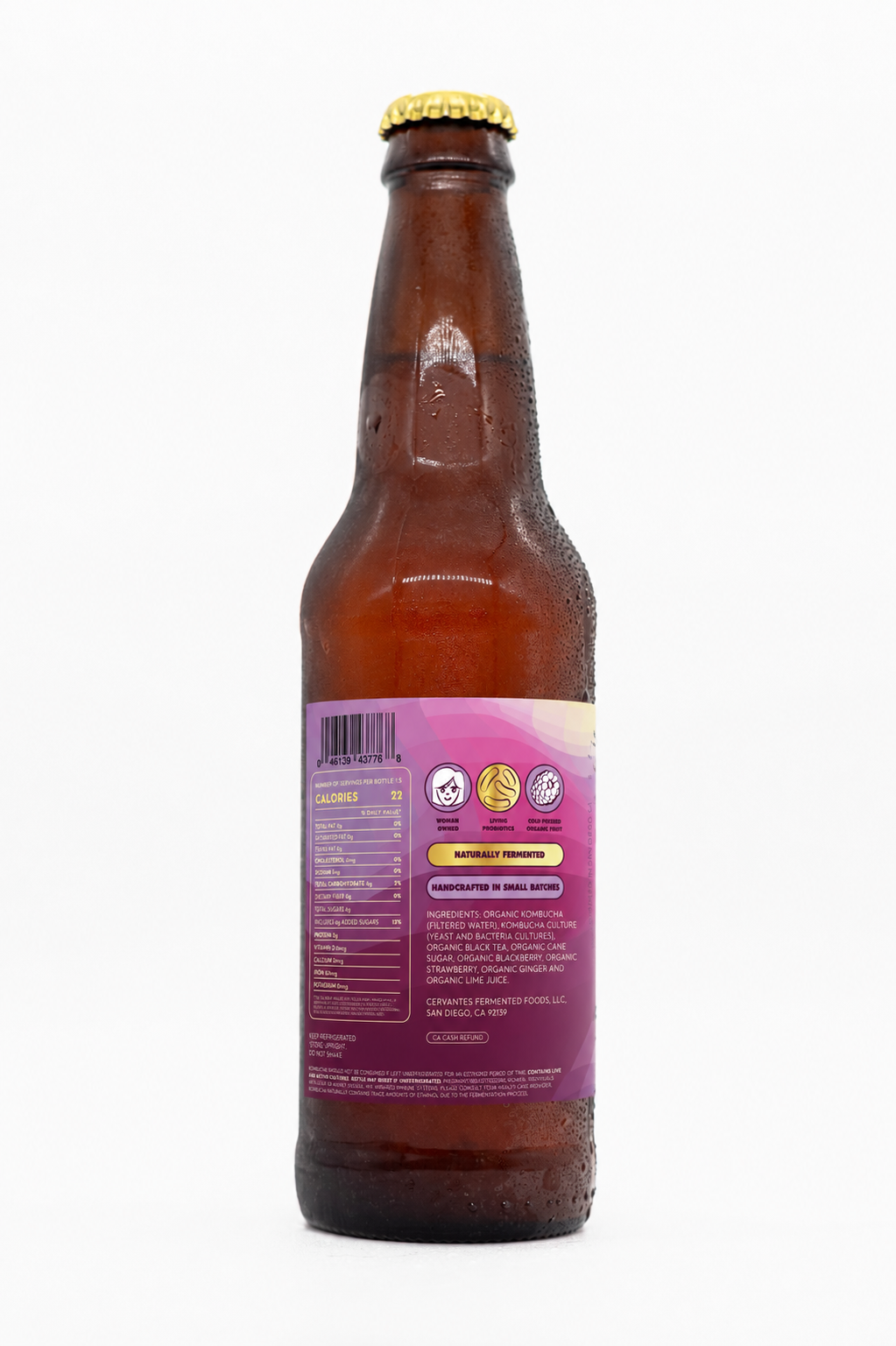 Ginger Berry Kombucha