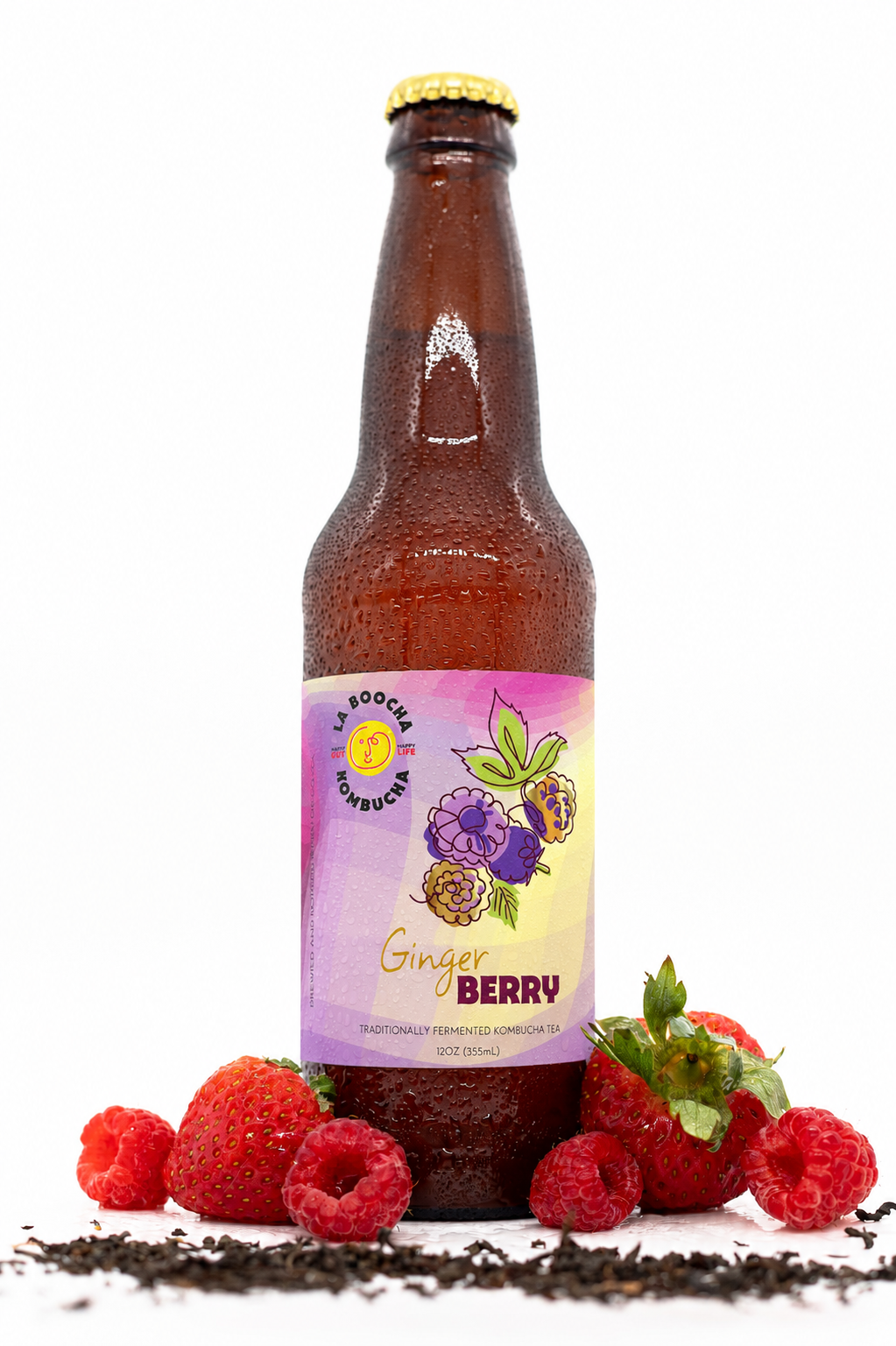 Ginger Berry Kombucha